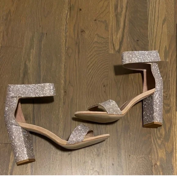 Jeffrey Campbell Kassidy Rhinestone Heel Sandals - Picture 4 of 5